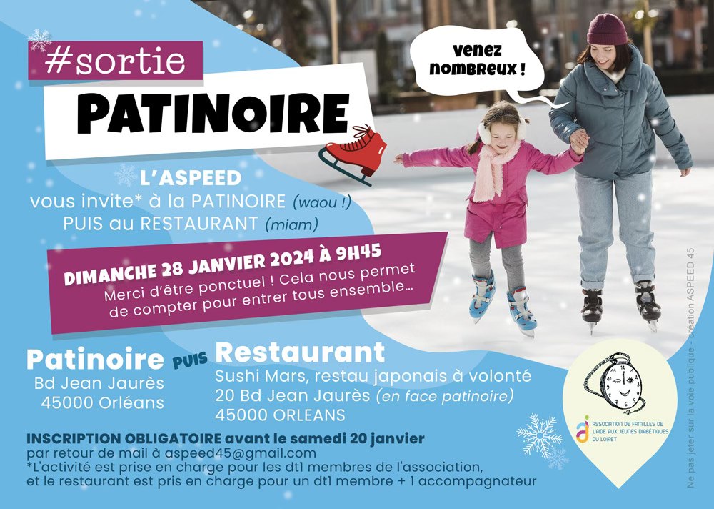 rdv a la patinoire avec les dt1