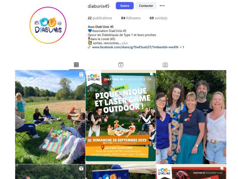 Diab&rsquo;Unis 45 est aussi sur Instagram&nbsp;!